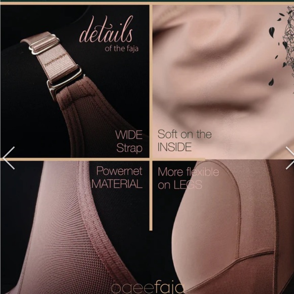 OGEE RECOVERY Black Faja in Large - Picture 7 of 9